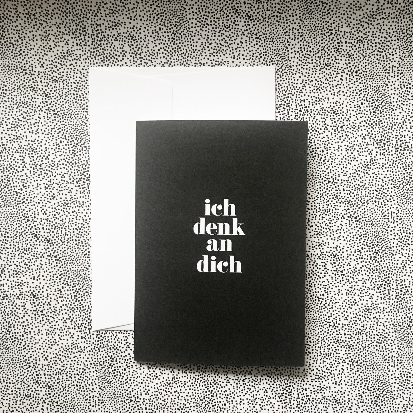 Ich denk an dich / Klappkarte