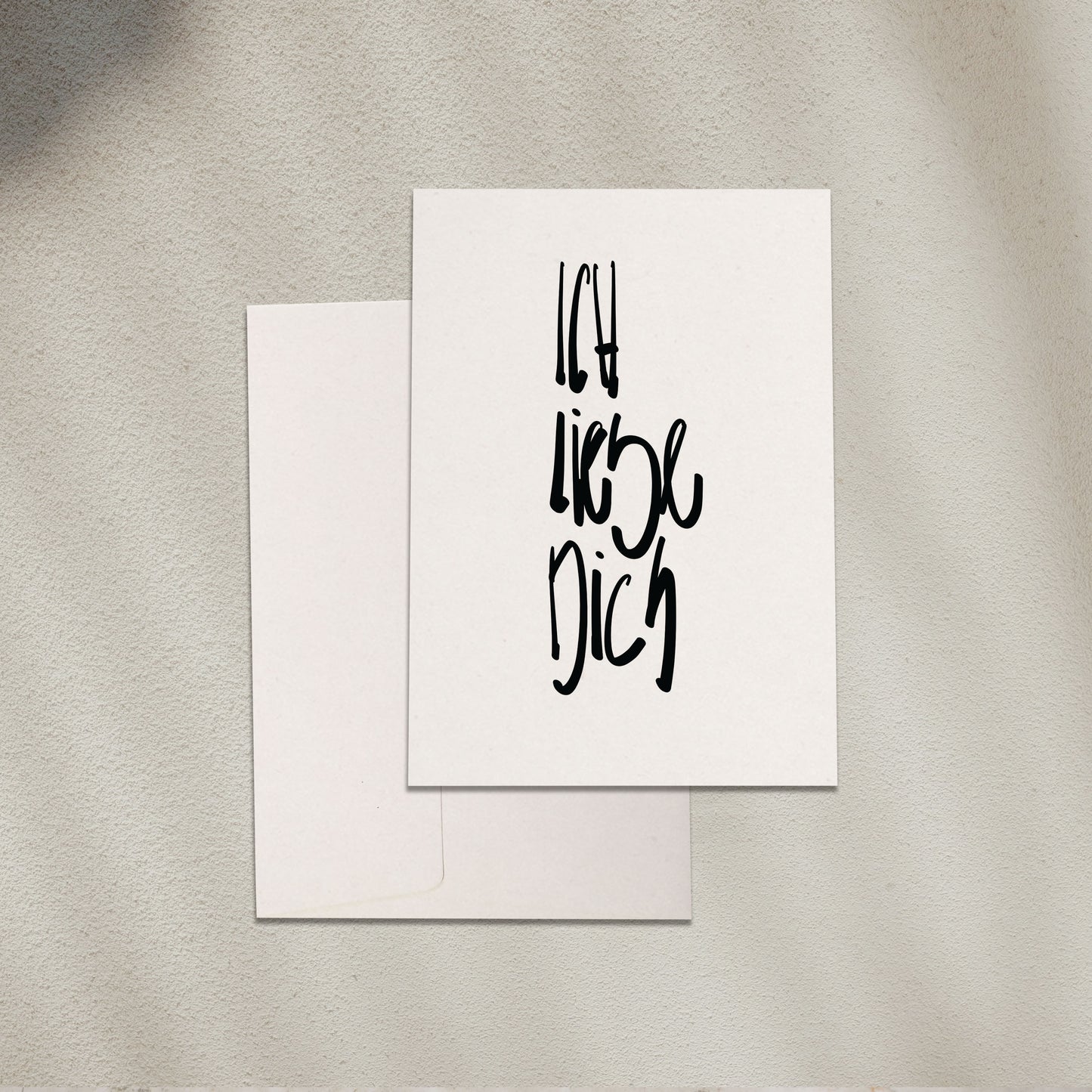 Ich Liebe Dich / Klappkarte