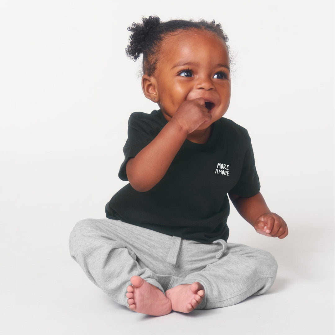 More Amore / Black Baby Shirt