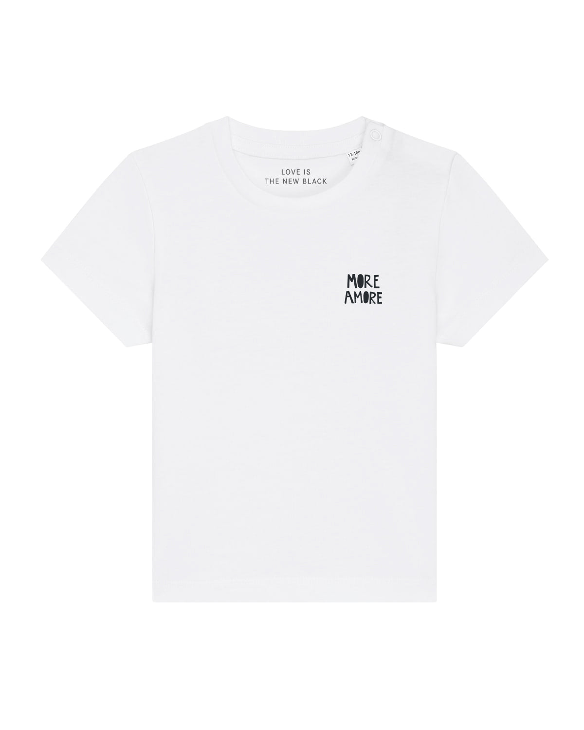 More Amore / White Baby Shirt