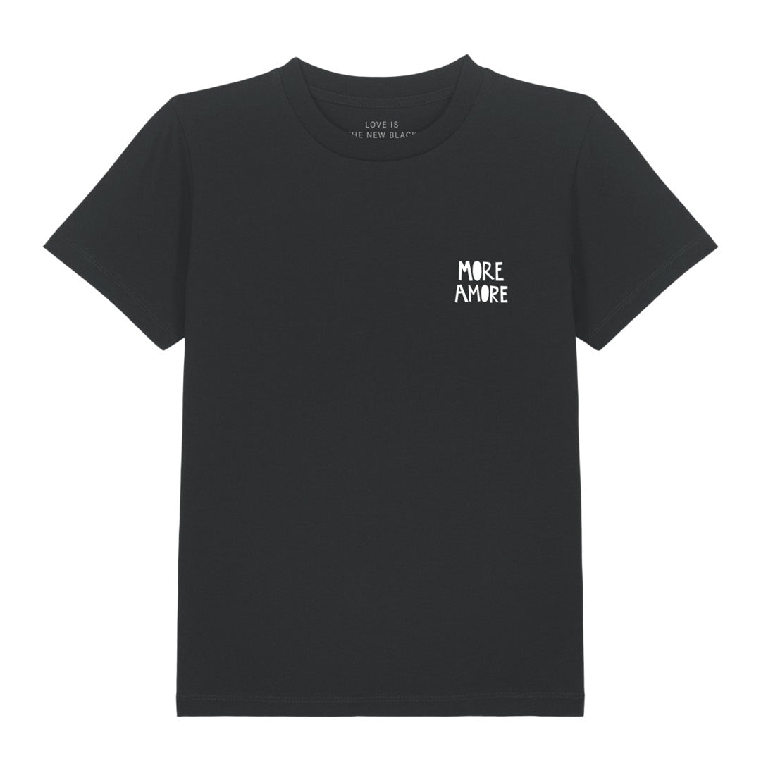 More Amore / Black Kids T-Shirt