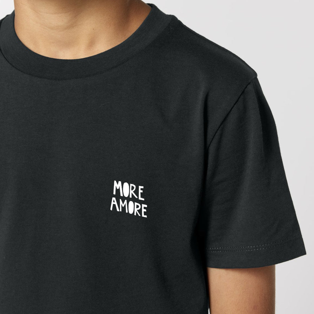 More Amore / Black Kids T-Shirt