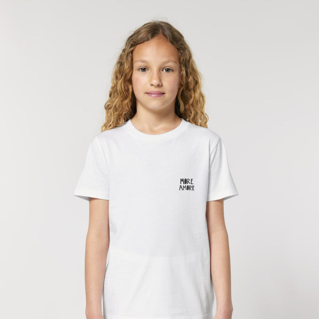 More Amore / White Kids T-Shirt