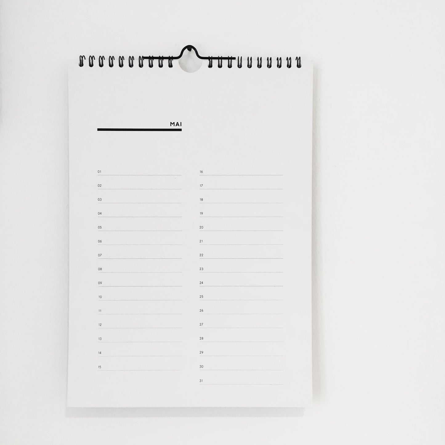 Geburtstagskalender / Immerwährend