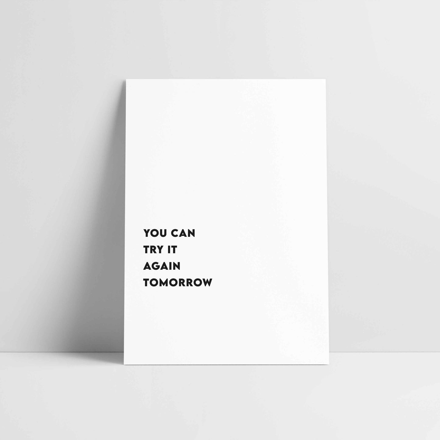 You can try it again tomorrow