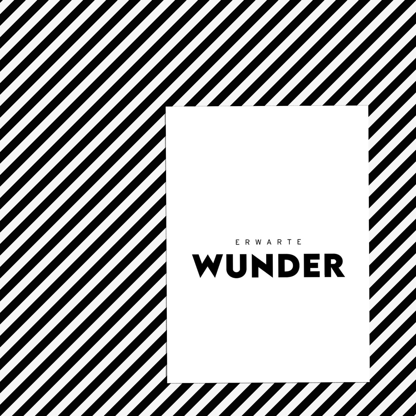 Erwarte Wunder