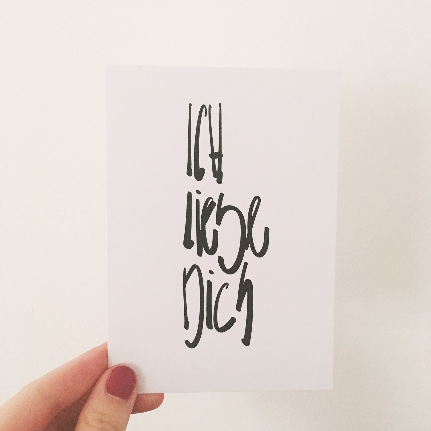 Ich liebe Dich