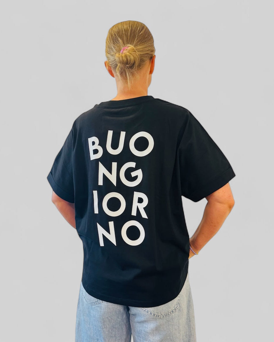 Buongiorno / Black T-Shirt