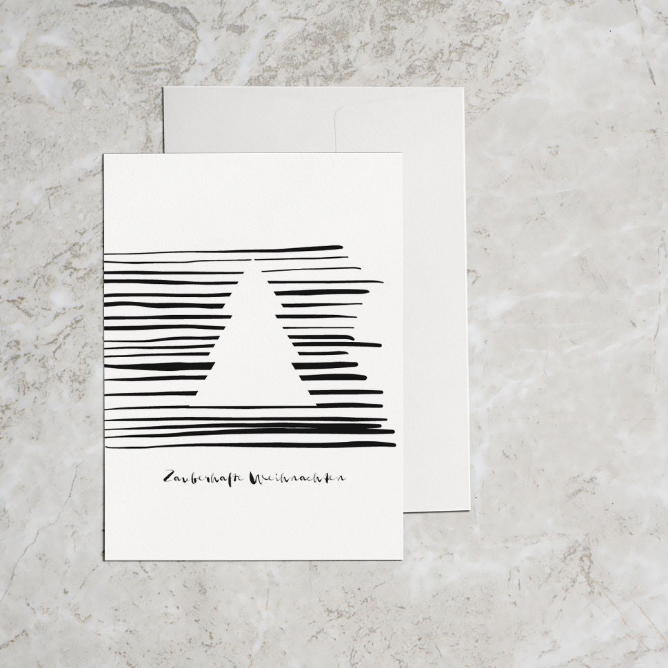 Zauberhafte Weihnachten / Klappkarte