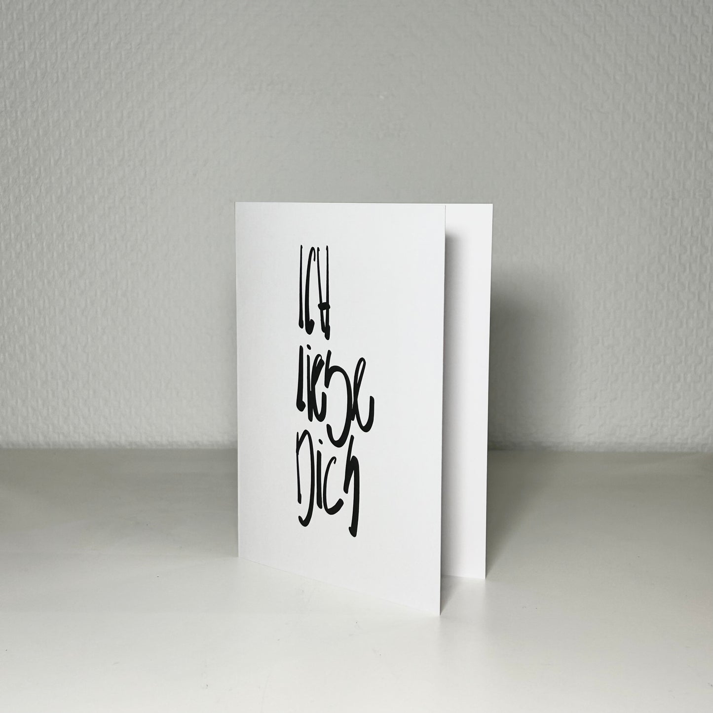 Ich Liebe Dich / Klappkarte