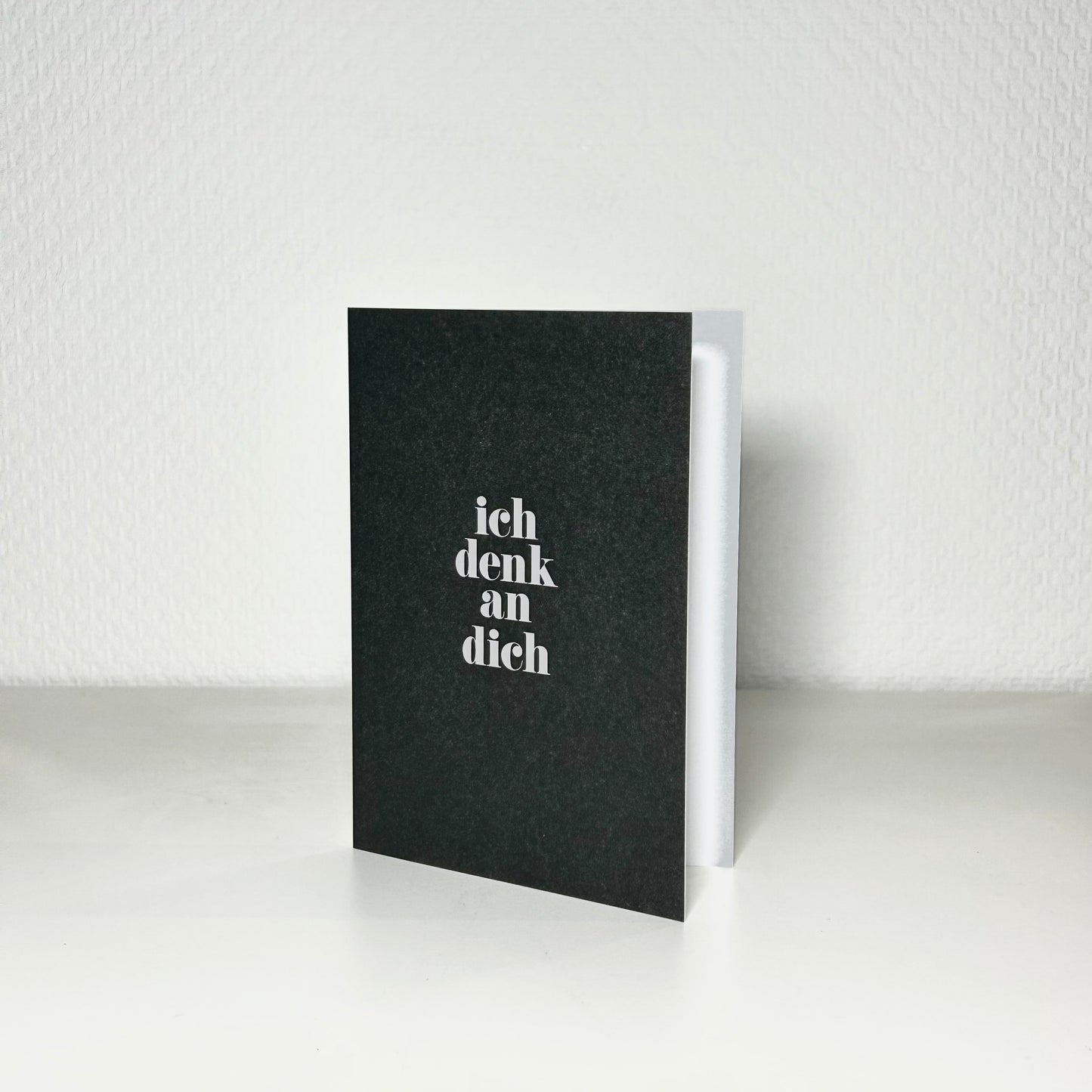 Ich denk an dich / Klappkarte