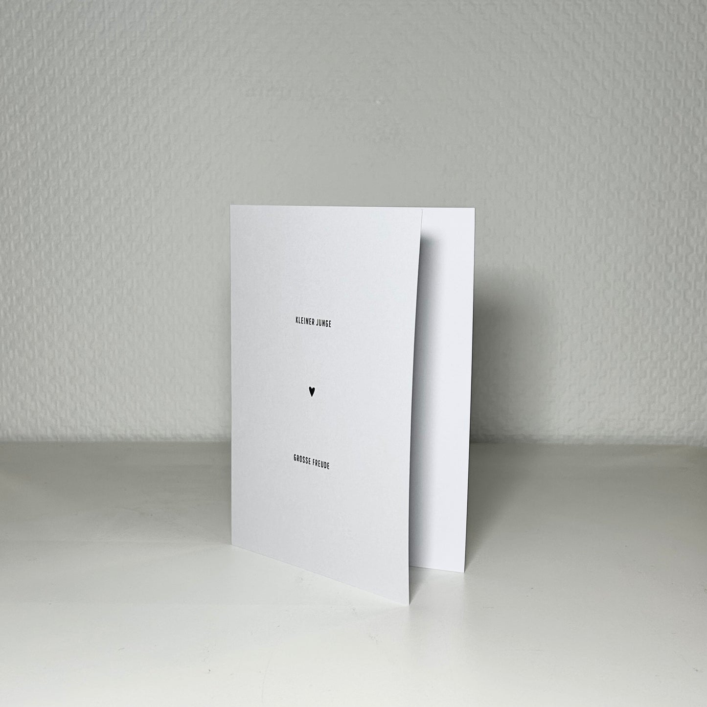 Kleiner Junge / Klappkarte