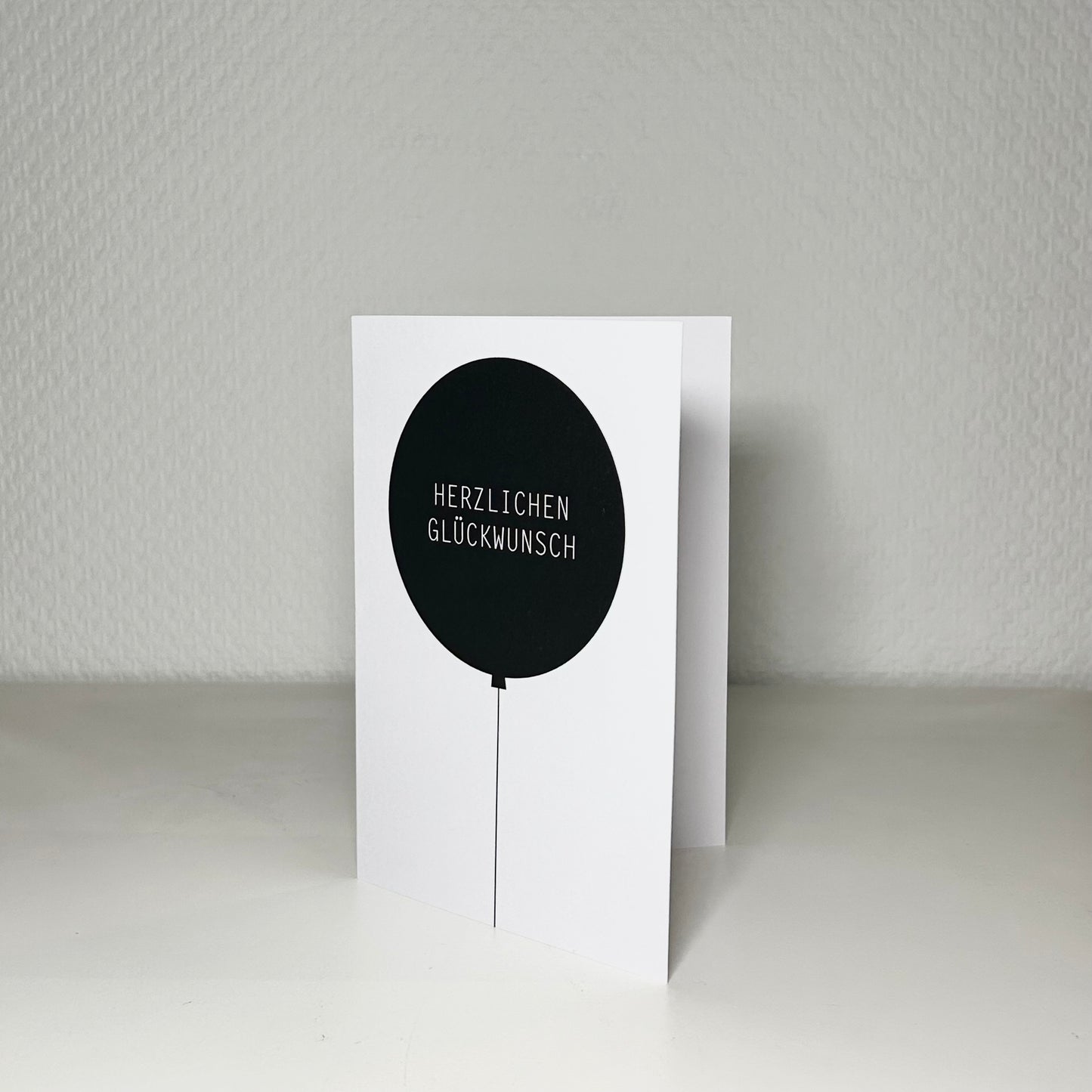 Herzlichen Glückwunsch / Klappkarte