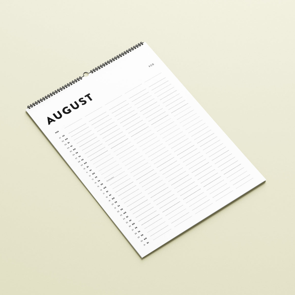 Familienkalender 2027 — Jetzt vorbestellen