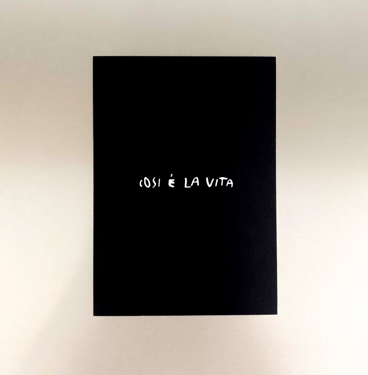 Cosi é la vita
