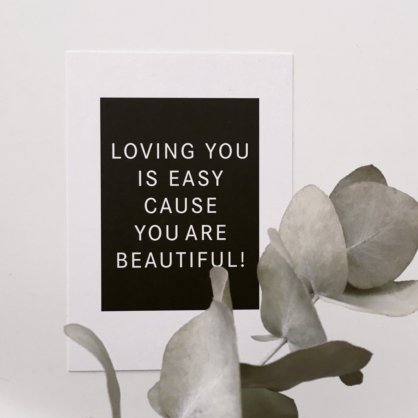 Loving you is easy