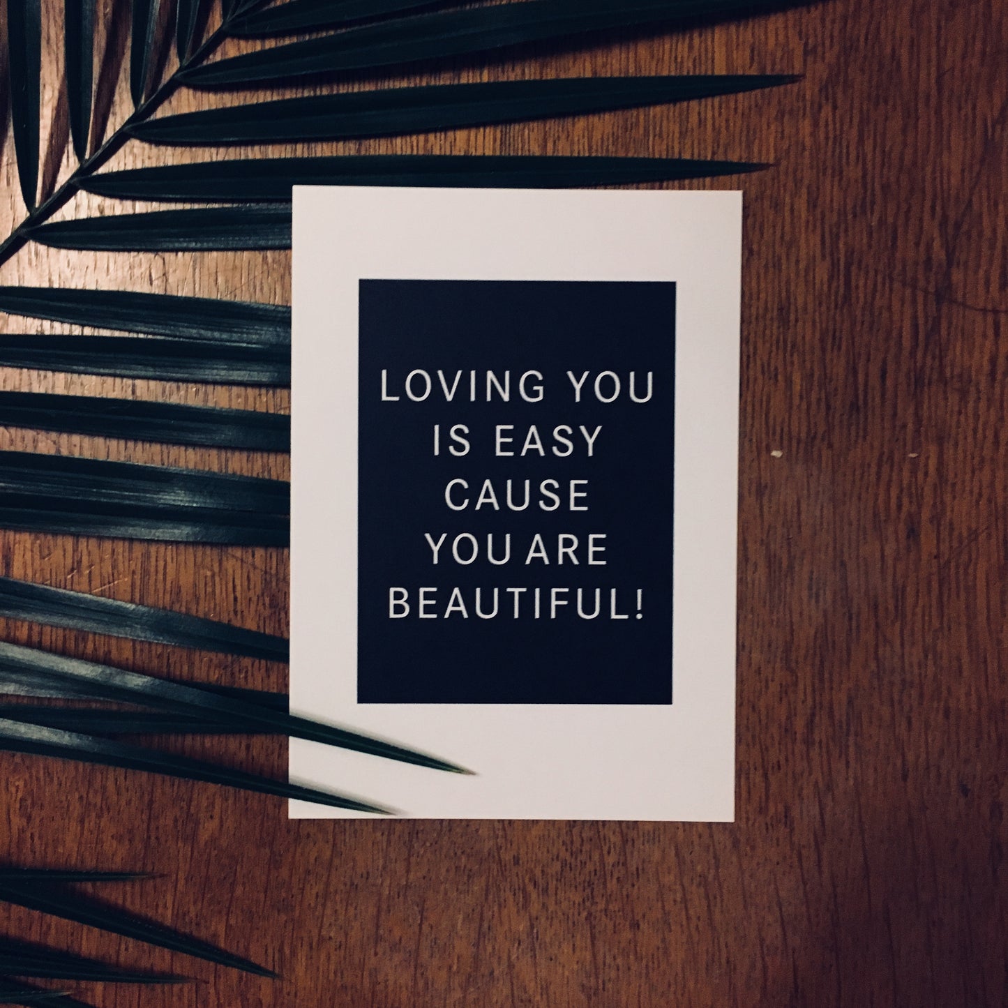 Loving you is easy
